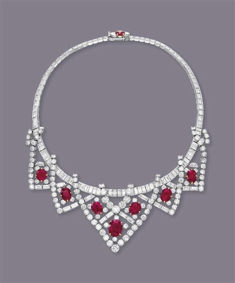 cartier ruby necklace price.